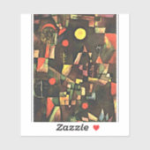 クレー – 満月 シール (シート)