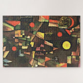 クレー – 満月 ジグソーパズル (横)