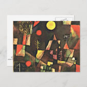 クレー – 満月 ポストカード (正面/裏面)