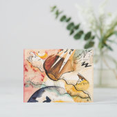 クレー – 雨の風景 ポストカード (スタンド正面)