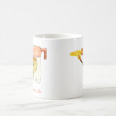 クレ予測できなームブリュレデザーおもしろいト漫画アート コーヒーマグカップ (中央)