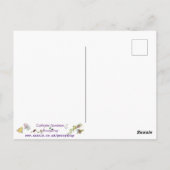 クレ予測できなームブルーリーデザーおもしろいト漫画のユーモア ポストカード (裏面)