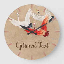 クレ日本のーン ラージ壁時計