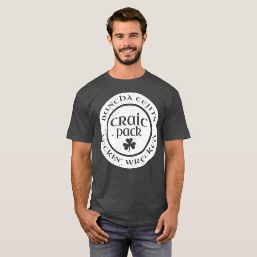 クレicクラックパックアイジットフェキン難破セントパティ tシャツ (正面フル)