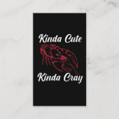 クロおもしろいウフィッシュがきんだかわいいきんだクレイをゆでる 名刺 (正面)