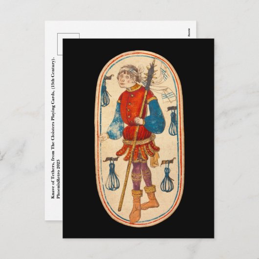 クロアスター遊ズのカードNo4 シーズンポストカード (正面/裏面)