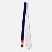 クロアチアのカスタムフラグ ネクタイ (裏面)