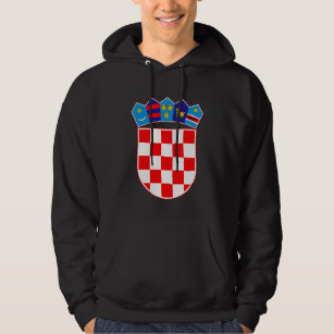 クロアチアのコート・オブ・アームズ パーカ