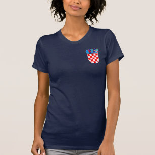 クロアチアのコート・オブ・アームズ Tシャツ