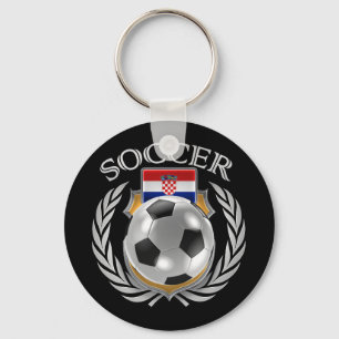 クロアチアのサッカー2016ファンのギア キーホルダー