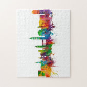 クロアチアのスカイラインを分割 ジグソーパズル (縦)