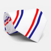 クロアチアのストライプな旗 ネクタイ (ロール)