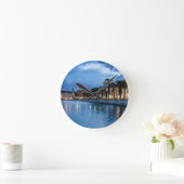 クロアチアのスプリット・プロメナード ラウンド壁時計 (ホーム)