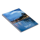 クロアチアのプロムナードを分割 ノートブック (右側)