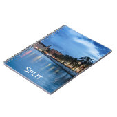 クロアチアのプロムナードを分割 ノートブック (左側)