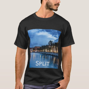 クロアチアのプロムナードを分割 Tシャツ