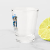 クロアチアのプロムナード文字を分割 ショットグラス (右)