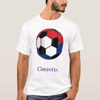 クロアチアのワールドカップのサッカーのTシャツ Tシャツ
