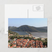 クロアチアの典型的な村 ポストカード (正面/裏面)