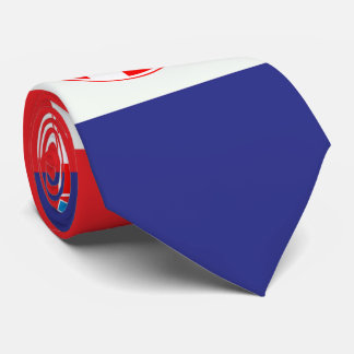 クロアチアの国旗の愛国心が強いギフト ネクタイ