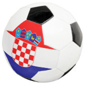 クロアチアの国旗 サッカーボール (3/4)