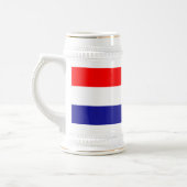 クロアチアの国旗 ビールジョッキ (左)