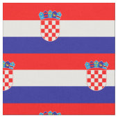 クロアチアの国旗 ファブリック (クローズアップ)