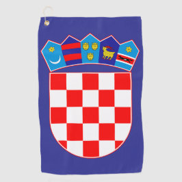 クロアチアの国章 ゴルフタオル