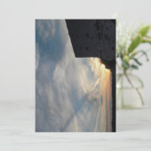 クロアチアの夕日 カード (スタンド正面)