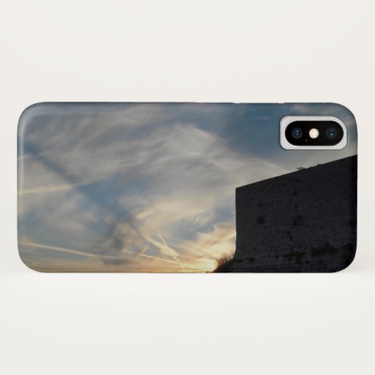 クロアチアの夕日 Case-Mate iPhoneケース (裏面(横))