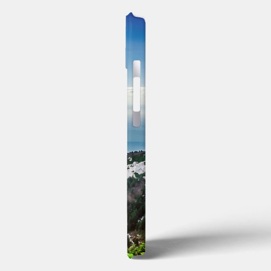 クロアチアの山からの海の眺め Case-Mate iPhoneケース (裏面 / 左)