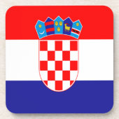 クロアチアの旗 コースター (正面)