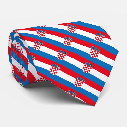クロアチアの旗 ネクタイ (ロール)