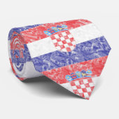 クロアチアの旗 ネクタイ (ロール)