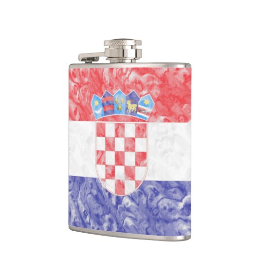 クロアチアの旗 フラスク (左)