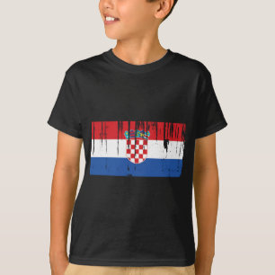クロアチアの旗 Tシャツ