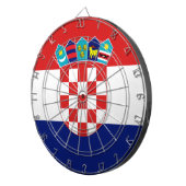 クロアチアの旗- Trobojnica ダーツボード (正面右)