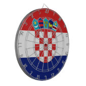 クロアチアの旗- Trobojnica ダーツボード (正面左)