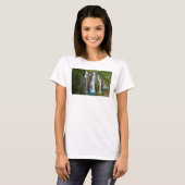 クロアチアの滝の遠景 Tシャツ (正面フル)