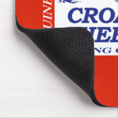 クロアチアの牧羊犬 マウスパッド (コーナー)