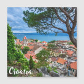 クロアチアの町オミス。 (正面)