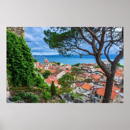 クロアチアの町オミス ポスター (正面)