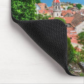 クロアチアの町オミス マウスパッド (コーナー)