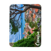 クロアチアの町オミス マグネット (縦)