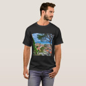 クロアチアの町オミス。 Tシャツ (正面フル)