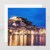 クロアチアの町シベニック (正面/裏面)