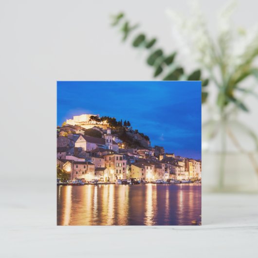 クロアチアの町シベニック (スタンド正面)