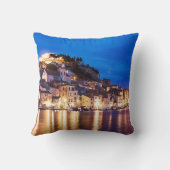 クロアチアの町シベニック クッション (裏面)