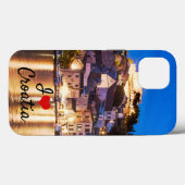 クロアチアの町シベニック Case-Mate iPhoneケース (裏面 (横))