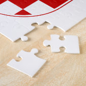 クロアチアの紋章付き外衣 ジグソーパズル (側面)